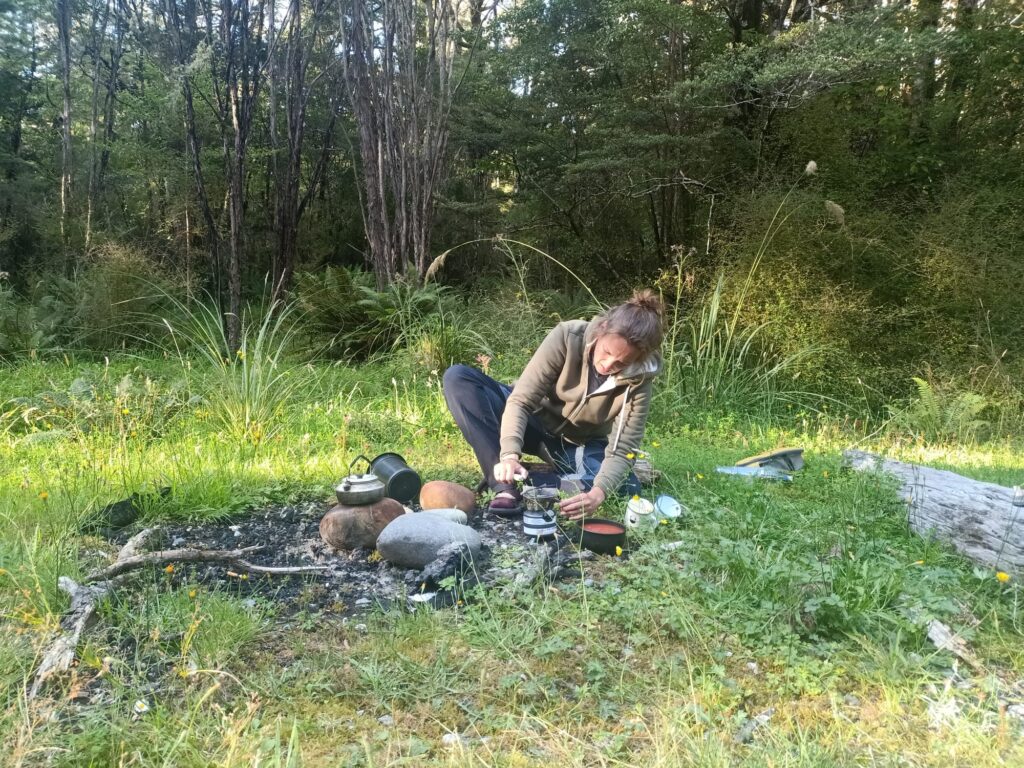 Koken in de natuur